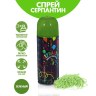 Спрей для новогоднего декора «Серпантин», зеленый