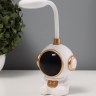 Ночник «Космонавт» LED 3 Вт USB АКБ, бело-золотой