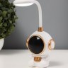 Ночник «Космонавт» LED 3 Вт USB АКБ, бело-золотой