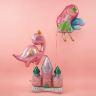 Фигура Динозаврик розовый в упаковке / Pink Dragon