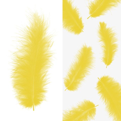 Перья Премиум, Желтый
