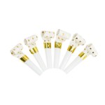 Язычки-гудки «Классика» Золотые с рисунком