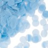 Конфетти тишью Круг, Светло-голубой