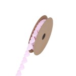 Декоративная лента Фигурные Сердца, Розовый