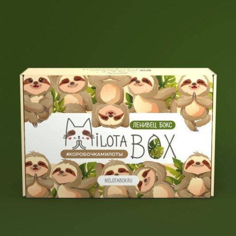Подарочный набор Милотабокс "Sloth Box" Ленивец