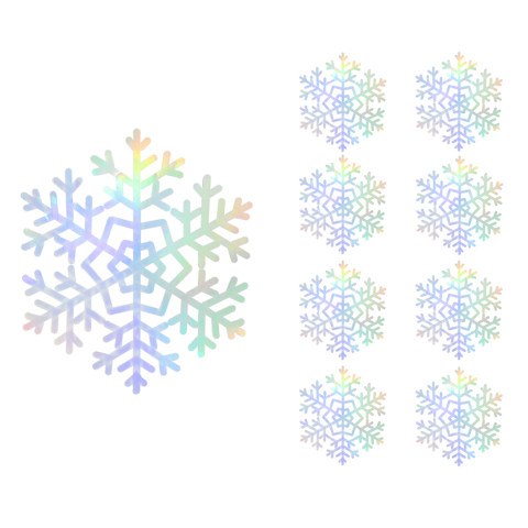 Декоративное украшение Снежинки Искринки, Серебро, Металлик Декоративное украшение Снежинки Искринки, Серебро, Металлик