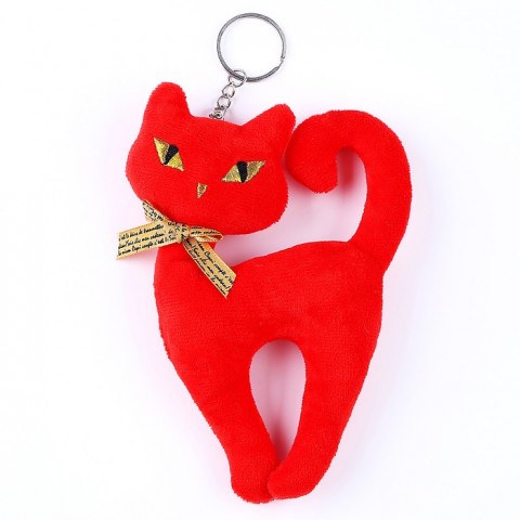 Мягкая игрушка «Кошечка», на брелоке, цвета МИКС