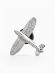 Значок «Самолёт», серебро