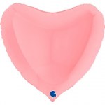 G Сердце Розовый Матовый / Heart Matte Pink в упаковке