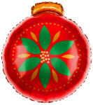 Фигура Новогодний шар, Красный #нг