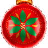 Фигура Новогодний шар, Красный #нг