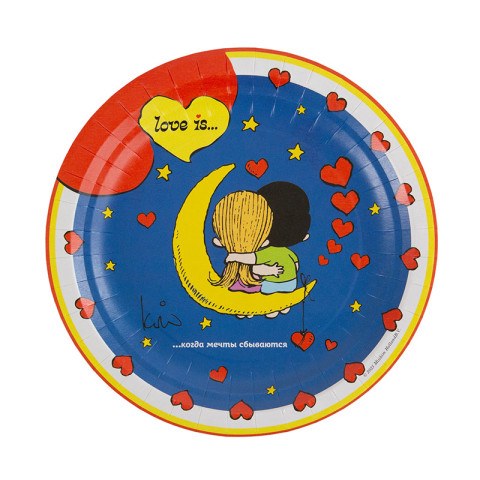 Тарелки "Love is"