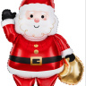 Фигура Дед Мороз, золотой мешок подарков #нг