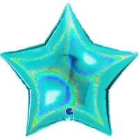 G Звезда Тиффани голография / Star Tiffany Glitter Holographic