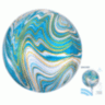 Распродажа! Сфера 3D Голубой Мрамор в упаковке / Blue Marblez Orbz