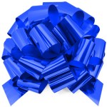 Бант Шар Металлик, ширина 7 см, Синий