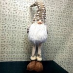 Игрушка Гном на выдвижных ногах, Бежевый