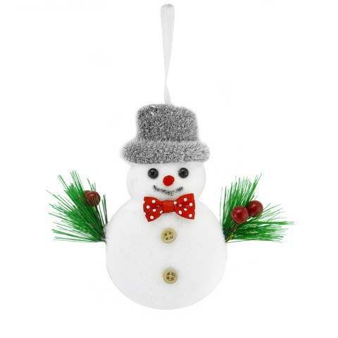 Елочная игрушка Снеговик