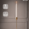 Свеча витая, белый