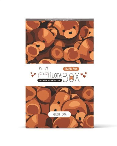 Подарочный набор Милотабокс mini "Plush Box", Плюшевый мишка