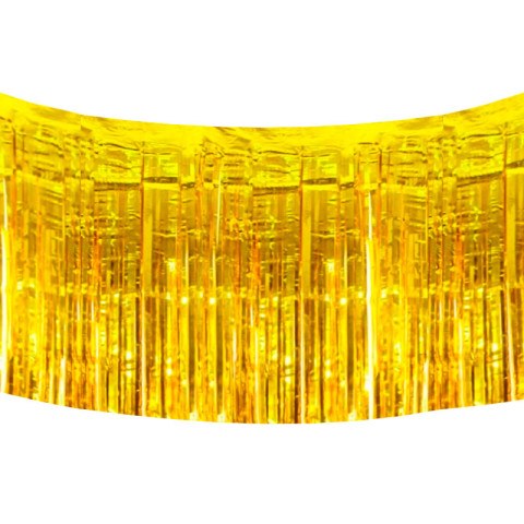 Занавес-бахрома Дождик Золотой