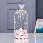 Пакет фасовочный БОПП, с донной складкой, «Звёзды»