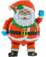 FM Фигура Дед Мороз в очках, Красный
