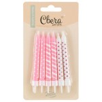 Свечи Розовый микс