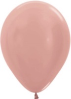 S Шары Металл Розовое Золото / Rose Gold Sempertex