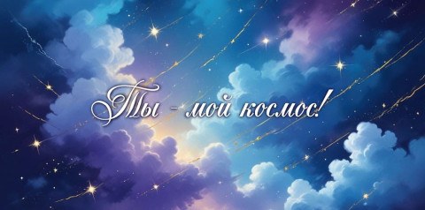 Конверт для денег, Ты мой космос