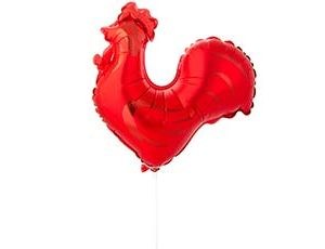 Мини-фигура Петушок, красный