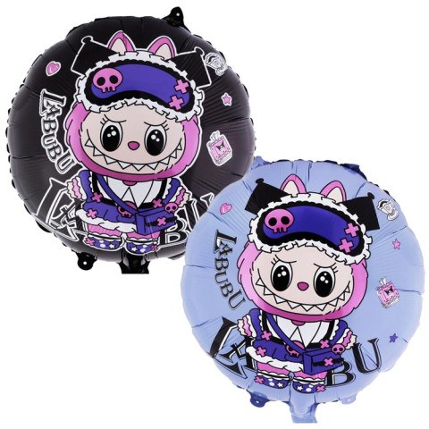 Круг Монстрики зубастые плюшевые, фиолетовый