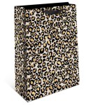 Пакет подарочный премиум Леопардовый принт