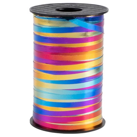 Лента полипропиленовая Радужный Металлик