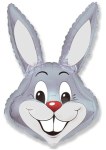 Мини-фигура Заяц Серебро