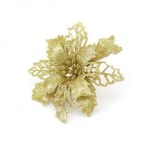 Пуансеттии "Глиттер мини" Золото