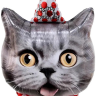 Фигура Котенок в колпачке