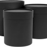 Коробка-цилиндр, Черный