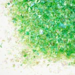 Конфетти дробленые Зеленый, Хамелеон