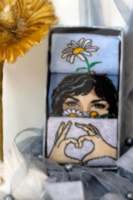 Носки набор в подарочной коробке "Весна" женские