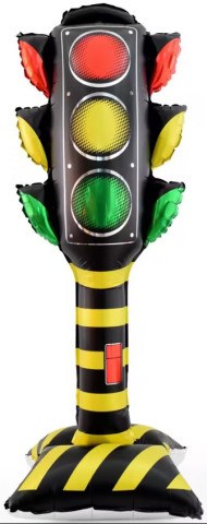 Фигура 3D на подставке, Светофор