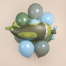 FM Фигура Военный самолет, оливковый