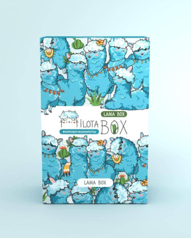 Подарочный набор MilotaBox Милотабокс мини "Лама Бокс"