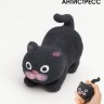 Мялка - антистресс «Soft cat», Черный кот