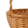 Корзина плетеная с ручкой Ива, медовый