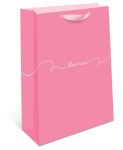 Пакет подарочный стандарт плюс Мечтай, розовый