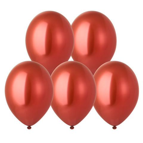 BB Шары Хром Красный / Glossy Red