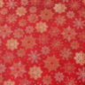 Бумага упаковочная глянцевая двусторонняя Волшебные снежинки, красный/белый
