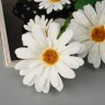 Цветы искусственные «Космея леди галант», белые