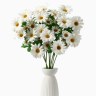 Цветы искусственные «Космея леди галант», белые